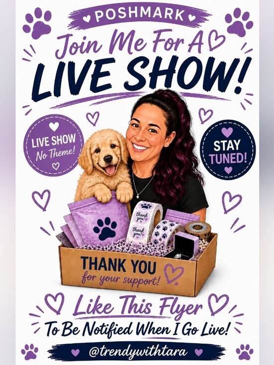 Other - Join Me for a Poshmark Live Show!